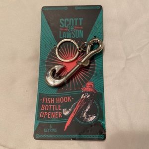 NEW Fish Hook Bottle Opener And Key Holder